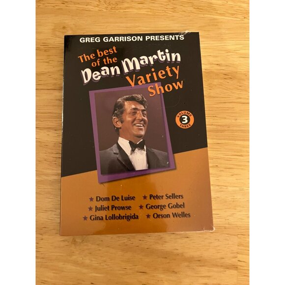 The Best Of The Dean Martin Variety Show DVD Volume 3 Featuring Iconic Stars NEW - Picture 1 of 3
